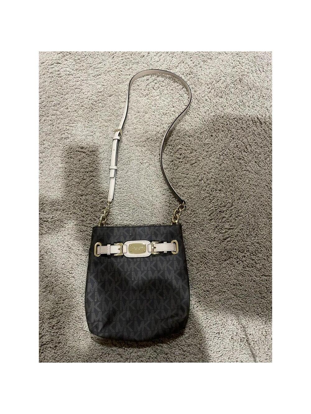 NWT Michael Kors Hamilton crossbody / messenger / handbag purse medium Brown bag